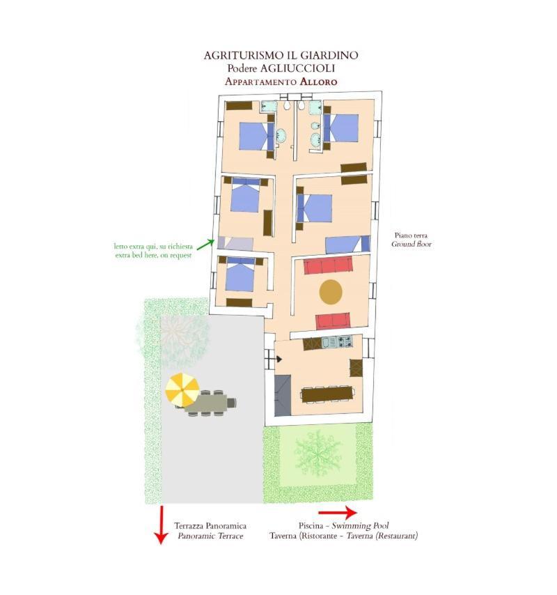 Agriturismo Il Giardino Pontassieve Esterno foto